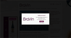 Desktop Screenshot of bravin.se